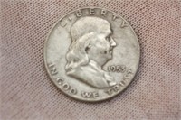 1953-D Franklin Half Dollar