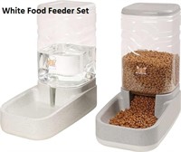 Automatic Dog Cat Gravity Food and Water Dispenser