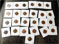 25 - 1960'S AND 1970'S UNITED STATES LINCOLN HEAD