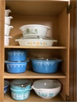 Assorted corningware