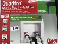 QUADTRO WASHING MACHINE OUTLET BOX