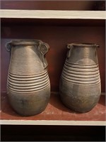 2 DECORATIVE VASES- PIER 1