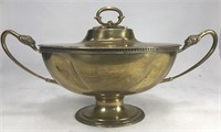 Nora Fenton brass silverplate urn