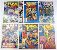 (8) MARVEL X-MAN MIXED COMIC LOT