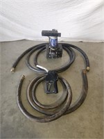 Fuel Transfer Pump, Hoses, and Nozzle
