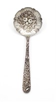 Large Sterling Silver Kirk & Son Berry Spoon