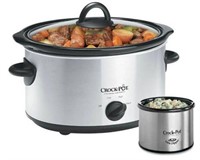 Crock-Pot 8 Qt. Stainless Steel Slow Cooker, with