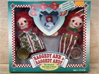 Raggedy Ann and Andy doll new in box with