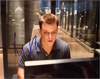 Matt Damon signed "The Departed" movie photo