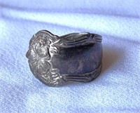 Vintage Rogers and Co. Spoon Ring