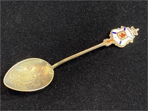 1901 Sterling Silver Souvenir Spoon Halifax 11g