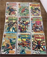 9 Comic book lot