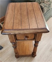 Oak End table