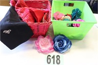 Scarves & Flower Pins (B1)