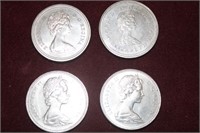 Canadian Centennial & Confederation Dollar Coins