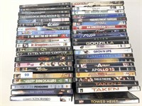 Box Lot of 43 DVD Movies