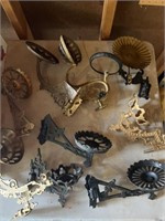 Assorted Bracket Lamps, Wall Brackets