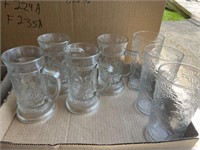 2 Flats of Drinking Glasses & Mugs