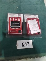 2 Honeywell Fire Alarms
