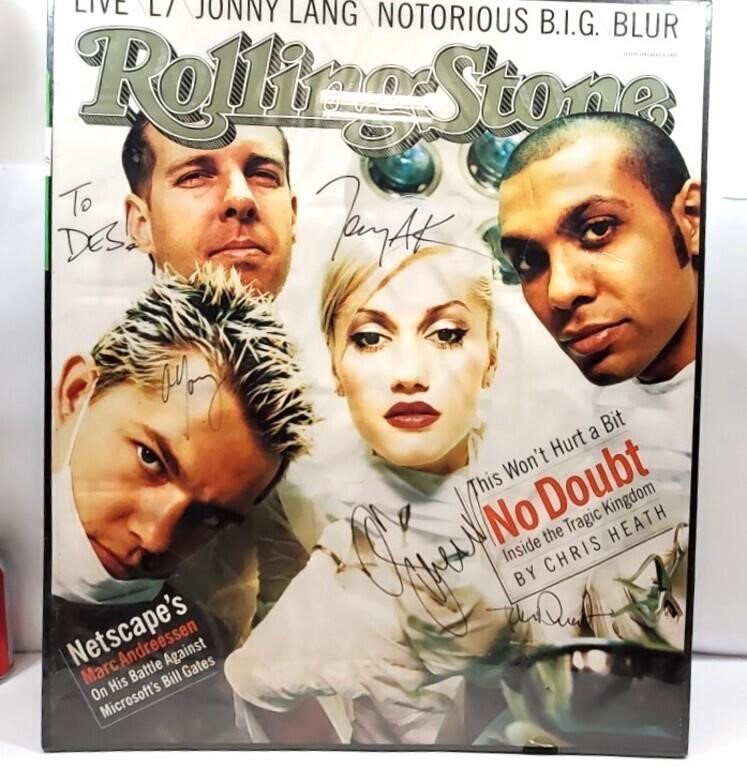 Poster 1997 Rolling Stones Mag Gwen Stefani