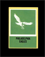 1967 Philadelphia #144 Philadelphia Eagles Logo EX
