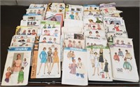 Lot of Vintage Sewing Patterns