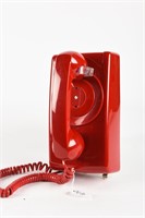 CORTELCO PLASTIC WALL TELEPHONE / NO ROTARY DIAL
