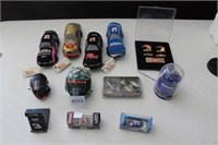 Group of  12 NASCAR Collectibles