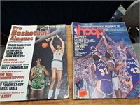 Assorted vintage sports magazines