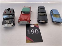 Miniature Die Cast Cars