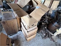 Boxes of Horse Shoes