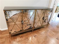 Distressed mirror cabinet by John Richards