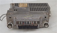 Vintage Fomoco Tube A M Push Button Radio