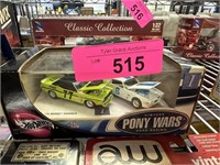 HOT WHEELS PONY WARS DIE CAST CARS