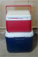 2 PC. Coleman coolers