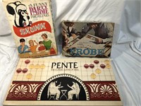 3 Vintage Board Games