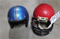 (2) Motorcycle Helmets