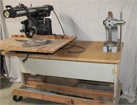 Craftsman Radial Arm Saw & Wisdom 2T Arbor Press