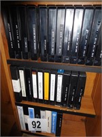 32 VHS TAPES,ASSORTED TITLES