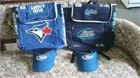Two Unused Cooler Bags & 2 Bud Light Golf Hats