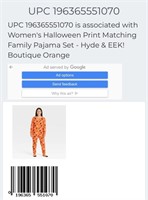 HALLOWEEN PJS QTY 3 (NEW)