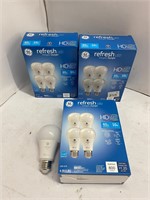 Lot of (11) Refresh LED 60W Replacement Bulbs