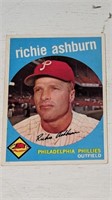 1959 Topps Baseball #300 Richie Ashburn