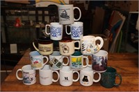 Miscellaneous coffee mugs