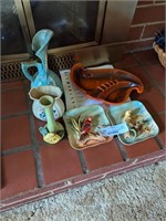 roseville pottery and other mcm pottery