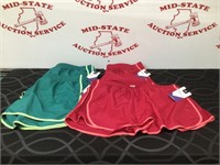 (4) Ladies XXL Active Running Shorts Lot NWT