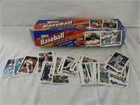 Large 1993 Topps baseball card box. Marked 825