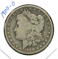 1900-O Morgan Silver Dollar