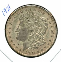 1921 Morgan Silver Dollar