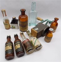 Miniature Whiskey Bottles & Misc.